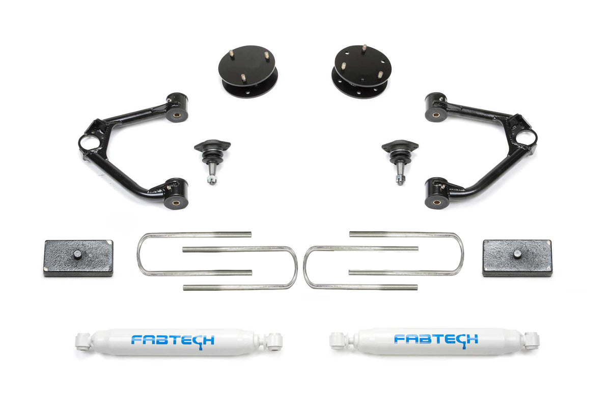 3″ Ball Joint UCA Lift Kit w/ Rear Performance Shocks – K1212