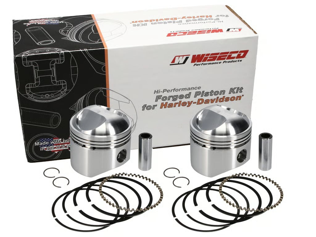Wiseco HD Pan/Shovelhead (3437X-4012PS) Piston Kit - K1605
