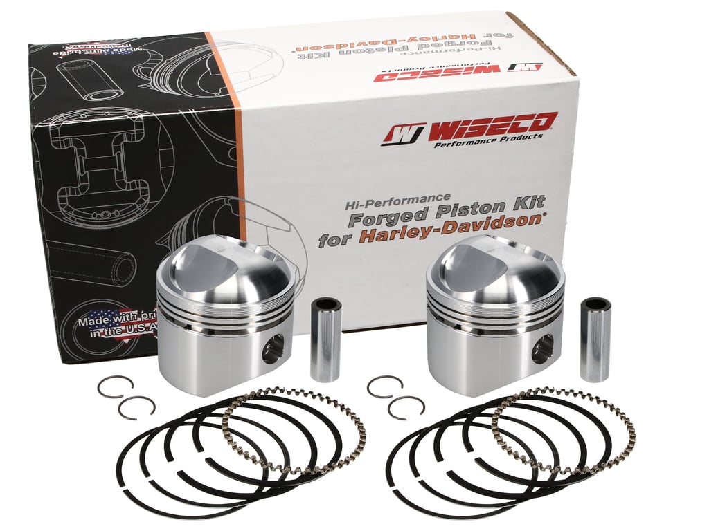 Wiseco HD Pan/Shovelhead (3457X-4012P2) Piston Kit - K1607