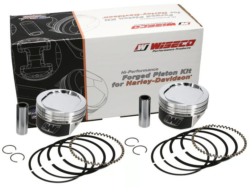 Wiseco 86-10 HD Evo 883 Overbore 1200 9.51 CR Piston Kit - K1656