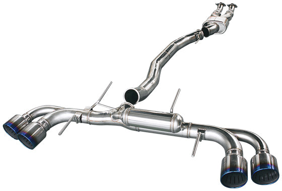 HKS RACING MUFFLER R35 GT-R w/ SILENCER - 31008-KN002