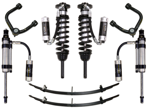 ICON 05-15 Toyota Tacoma 0-3.5in/2016+ Toyota Tacoma 0-2.75in Stg 7 Suspension System w/Tubular Uca - K53007T