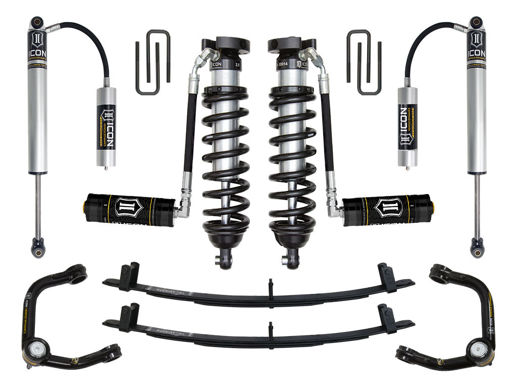 ICON 95.5-04 Toyota Tacoma 0-3in Stage 4 Suspension System w/Tubular Uca - K53014