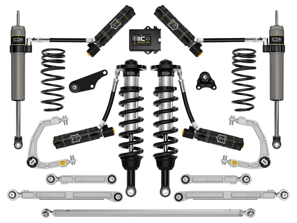 ICON 2024+ Toyota Tacoma 1.25in-3in Stage 13 Suspension System Billet - K53303