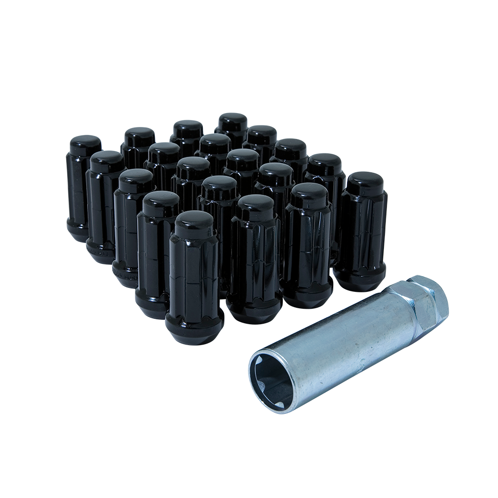 Gorilla Automotive - 5lug 14-1.50 Spline Wik Truck Blk Gor - K5TS-14150BGR