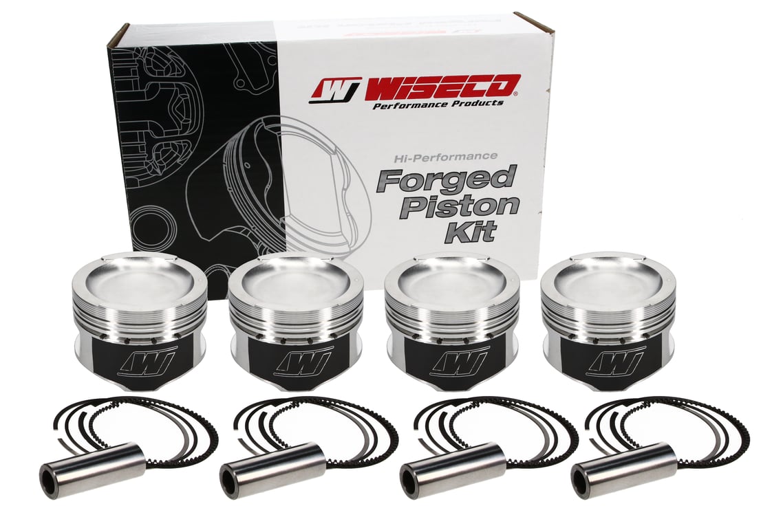 Wiseco Volkswagen 2.0 ABA 8v -25cc Turbo 83mm Piston Shelf Stock Kit - K610M83