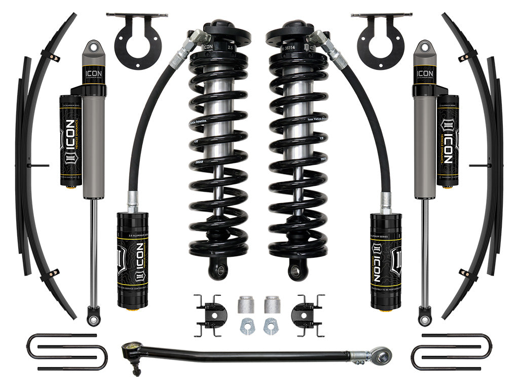 ICON 17-23 Ford F250/F350 2.5-3in Stage 3 Coilover Conversion System w/ Expansion Pack - K63143L