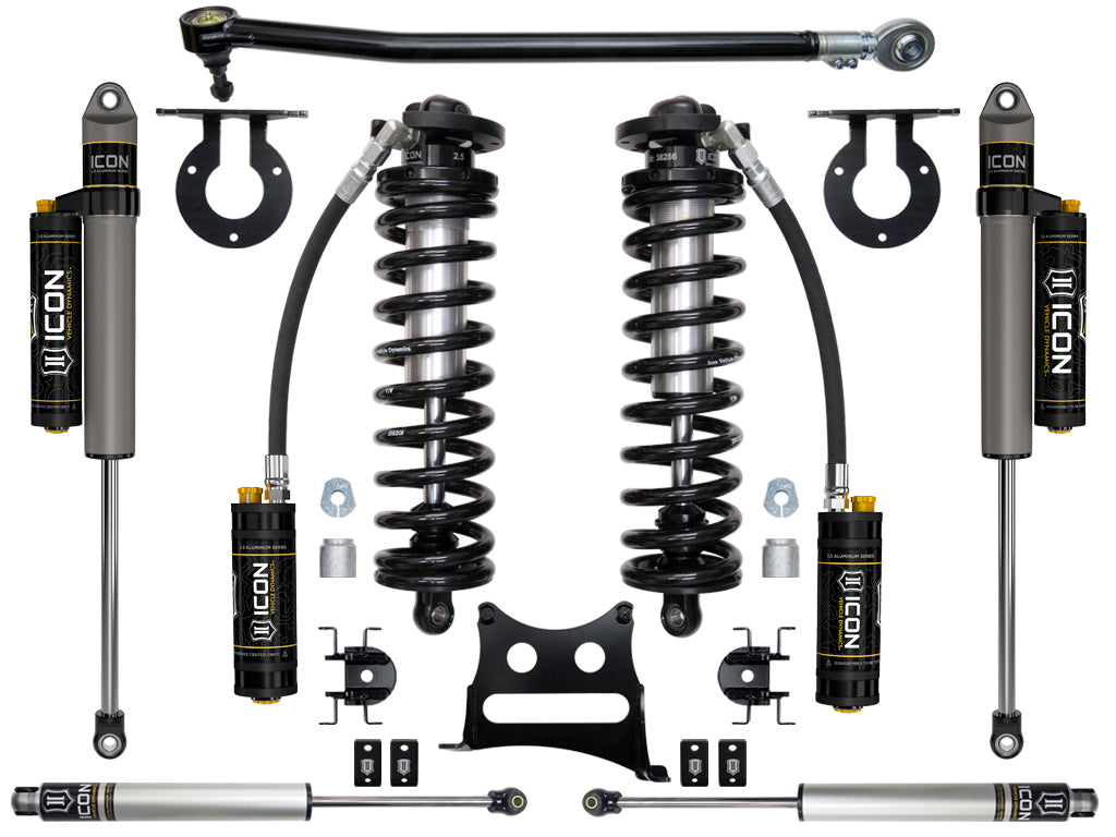ICON 2017+ Ford F-250/F-350 2.5-3in Stage 4 Coilover Conversion System - K63144