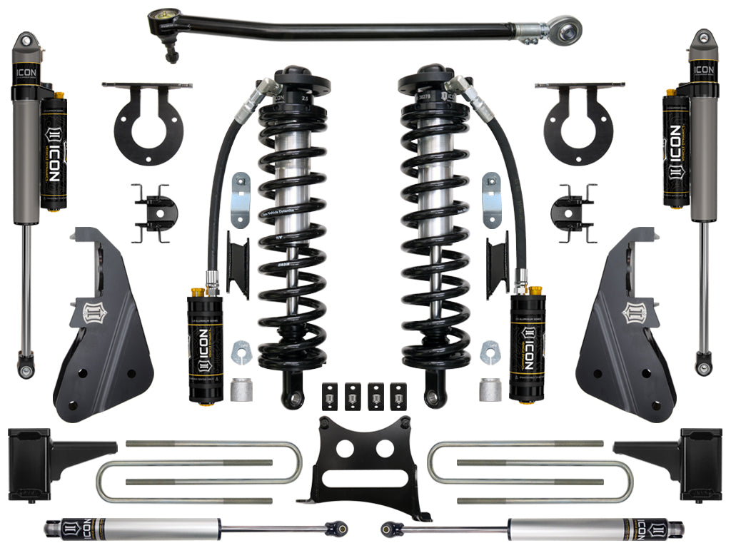 ICON 2017+ Ford F-250/F-350 4-5.5in Stage 4 Coilover Conversion System - K63154