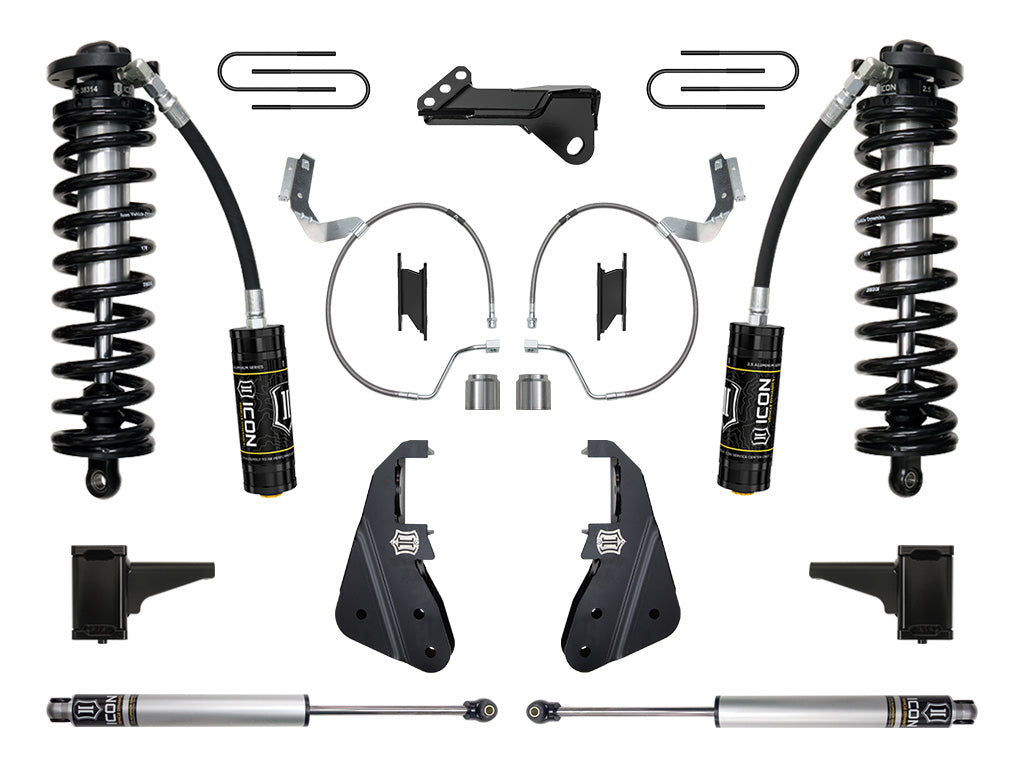 ICON 23-25 Ford F-250/F-350 Super Duty 4WD 4-5.5in Lift Stage Coilover Conversion System - K63171
