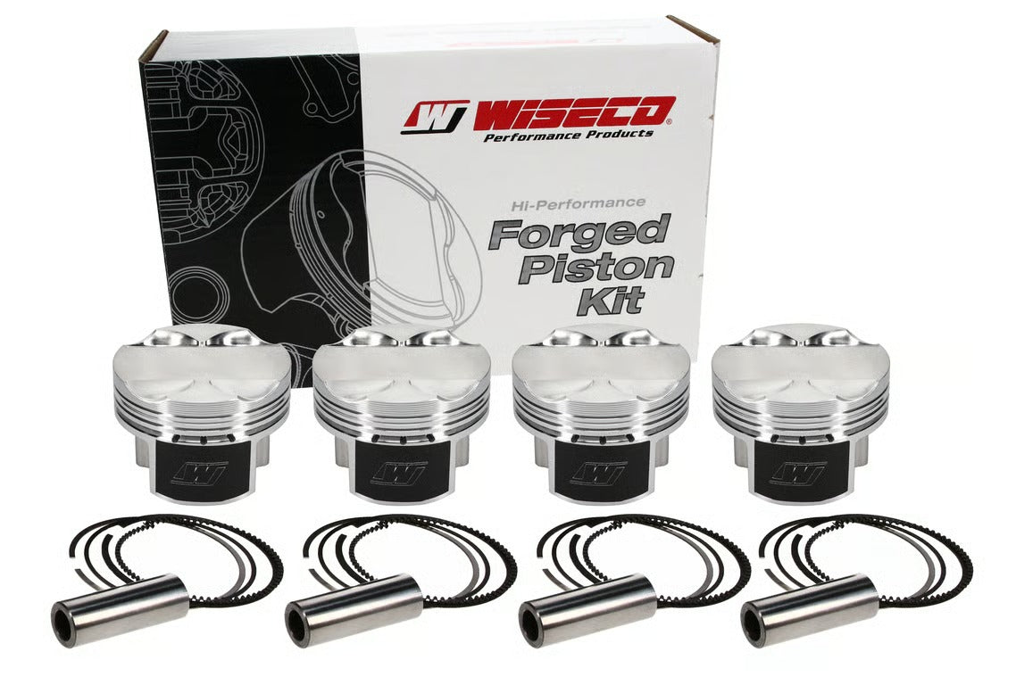 Wiseco Mitsubishi 4G63 85.50 mm Bore 28.70 mm CH -4.00 CC Piston Set - K675M855