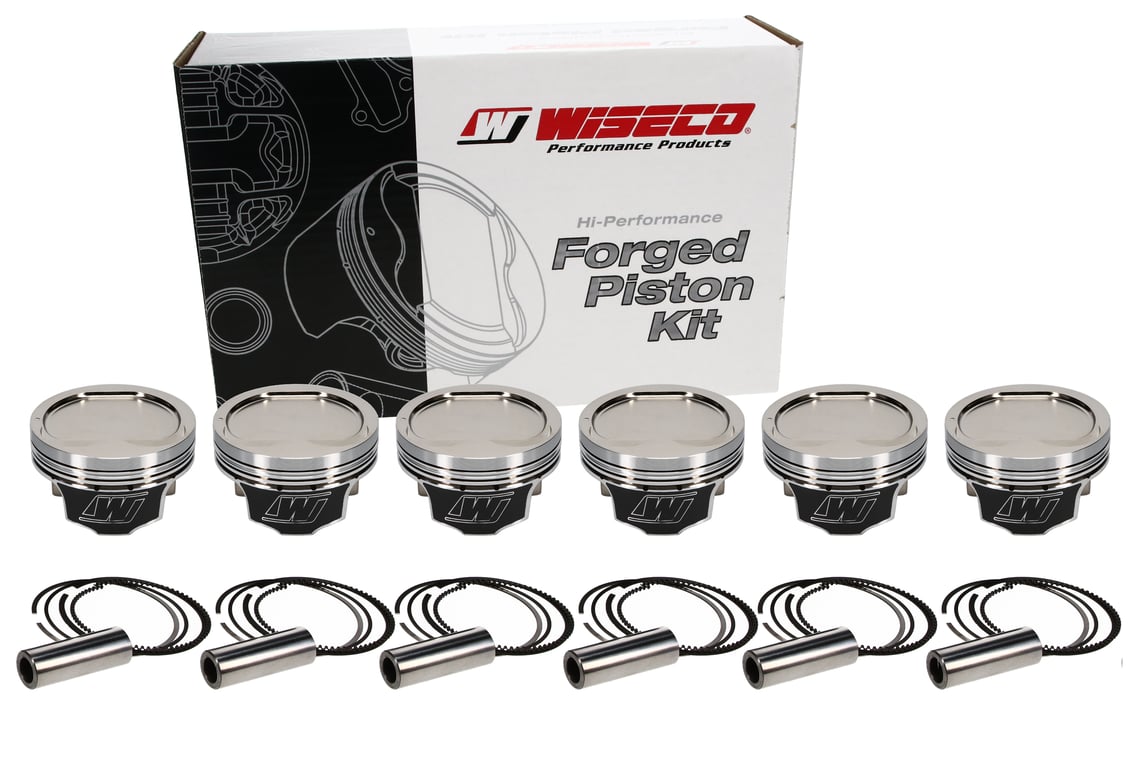 Wiseco Nissan VQ37 86.50 mm Bore 30.43 mm CH -15.50 CC Piston Set - K643M955AP