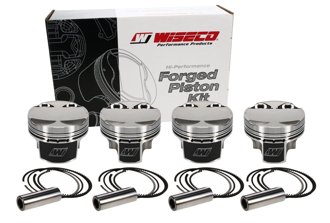 Wiseco Mitsubishi 4G63 87.00 mm Bore 34.87 mm CH -9.00 CC Piston Set - K666M87