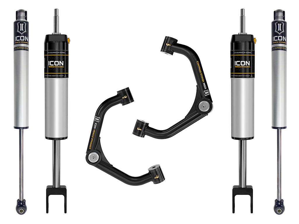 Icon 2020+ GM 2500HD/3500 0-2in Stage 1 Suspension System (Tubular) - K78351T