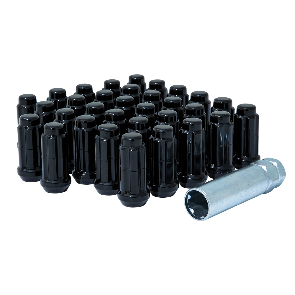 Gorilla Automotive - 8lug 14-1.50 Spline Wik Trk Blk Gor - K8TS-14150BGR