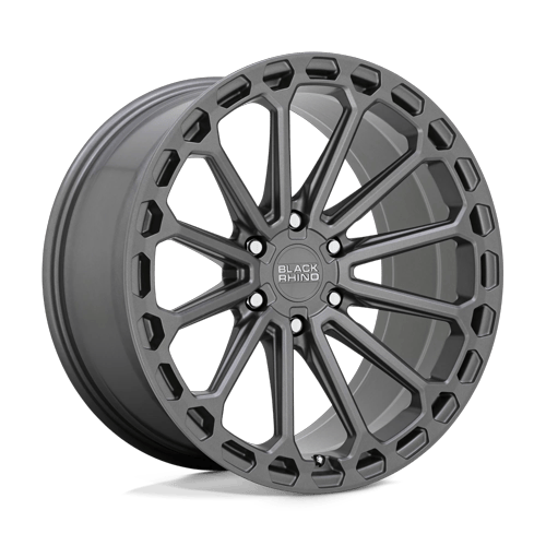 Black Rhino Hard Alloys Kaizen 17X9.5 6X114.3 +18MM Matte Gunmetal
