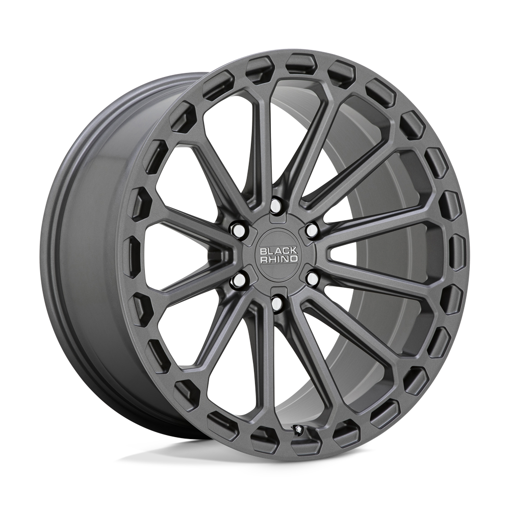 Black Rhino Hard Alloys Kaizen 20X9.5 6X139.7 -18MM Matte Gunmetal