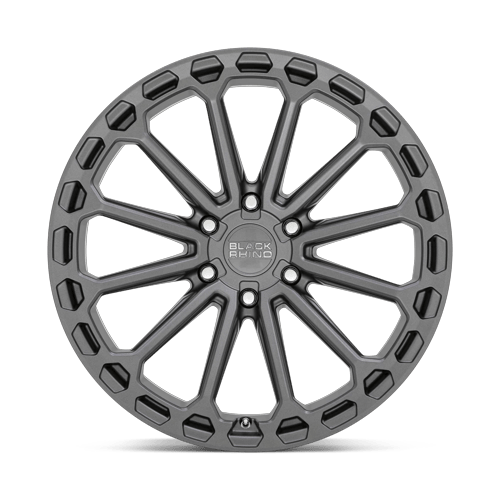 Black Rhino Hard Alloys Kaizen 20X9.5 6X139.7 -18MM Matte Gunmetal