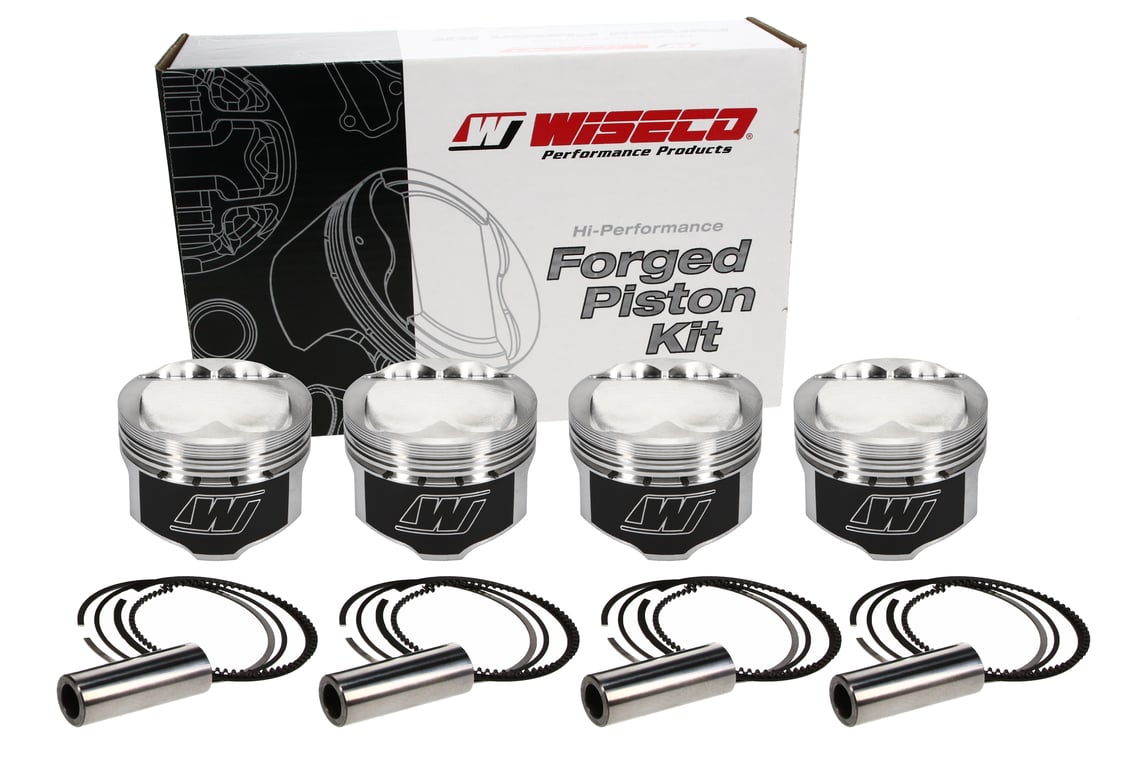 Wiseco Ford 1.6L 81.00 mm Bore 1.528in CH -0.50 CC Piston Set - KE151M81