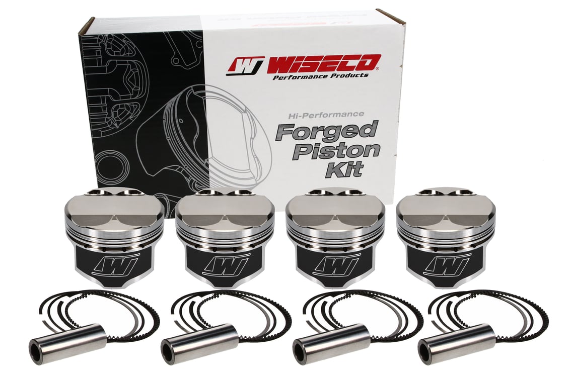 Wiseco Renault F7R 84.00 mm Bore 30.70 mm CH 6.50 CC Piston Set - KE180M84
