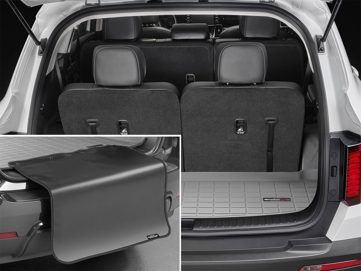 Weathertech - Cargo Liner w/Bumper Protector - Gray Behind 3rd Row Seating 21-26 Sorento - 421408SK