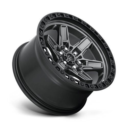 Fuel Off-Road D698 17X9 Matte Gunmetal Black Bead Ring 6x114.3 +12mm