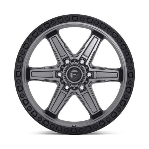 Fuel Off-Road D698 20X9 Matte Gunmetal Black Bead Ring 6x114.3 +20mm