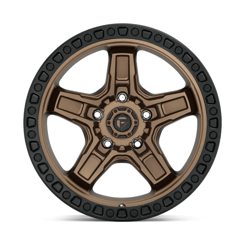 Fuel Off-Road Aluminum Wheels 17X9 Kicker D699 Matte Bronze Black Bead Ring
