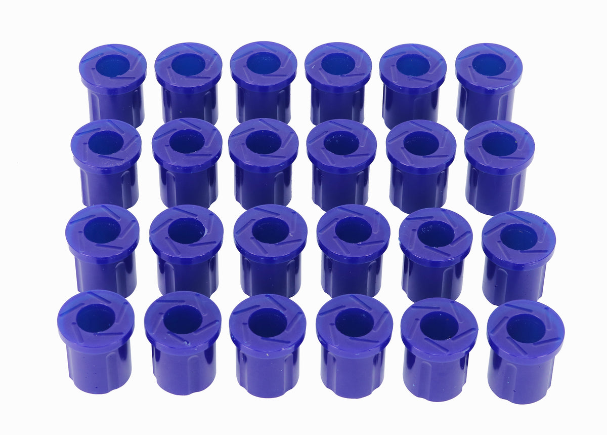 SuperPro - Front and Rear Leaf Spring Bushing Kit - KIT022K