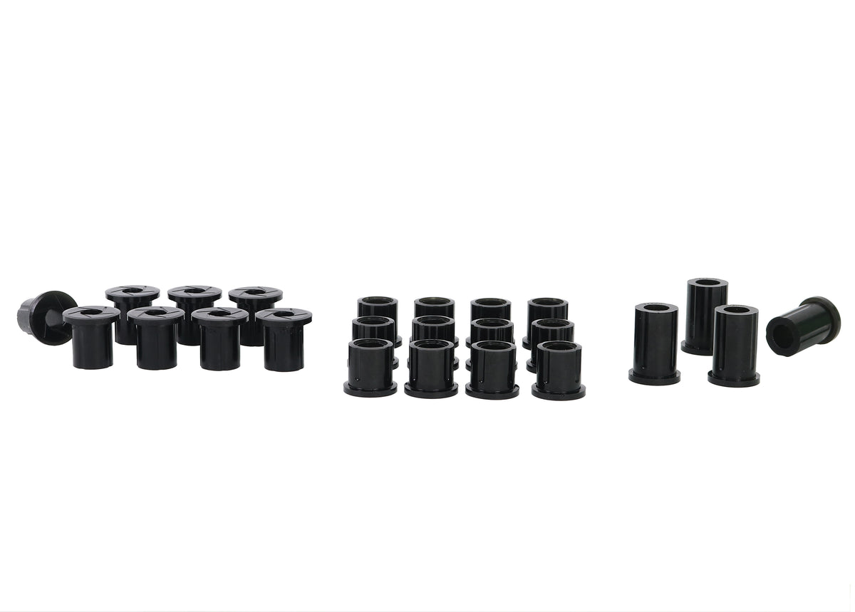 SuperPro - Front and Rear Leaf Spring Bushing Kit - KIT038HK