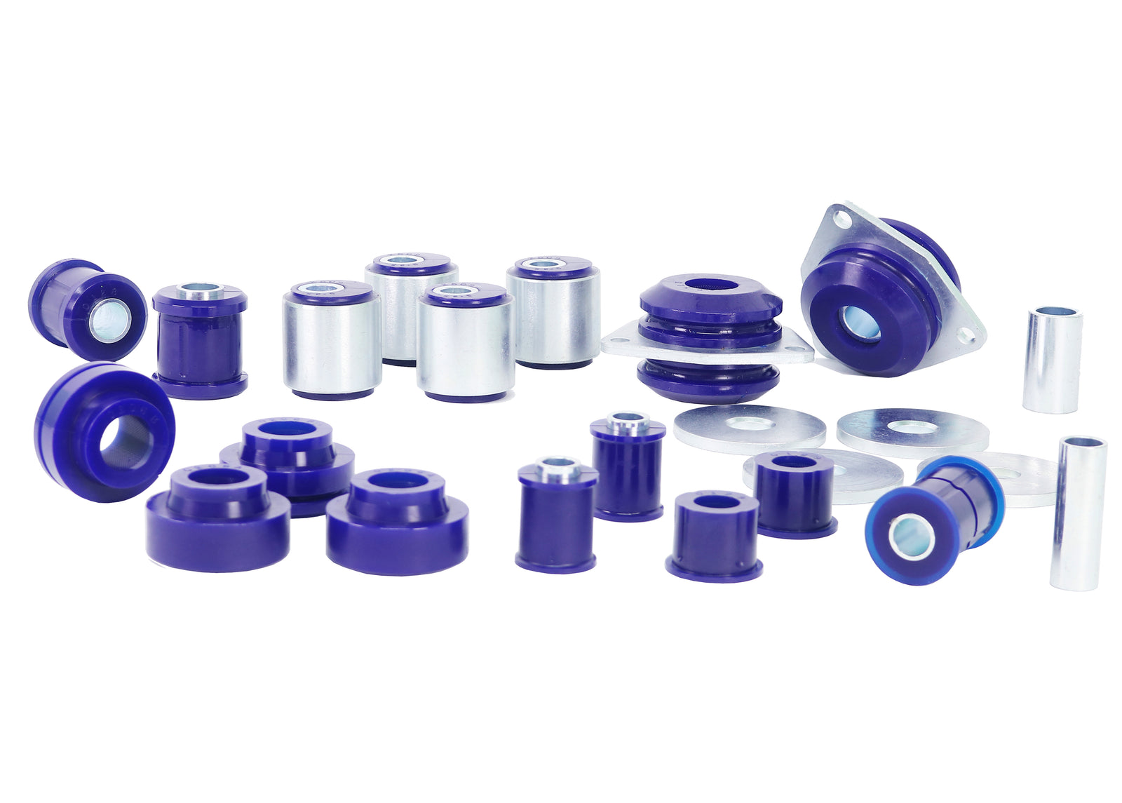 SuperPro - Front and Rear Radius Arm & Panhard Rod Caster Correction Bushing Kit - KIT043AADJK