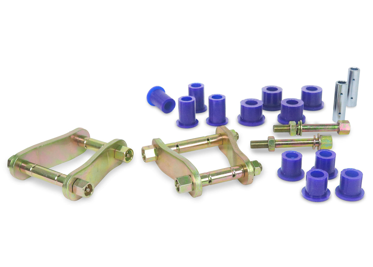 SuperPro - Rear Greaseable Shackle and Bushing Kit - KIT096SK