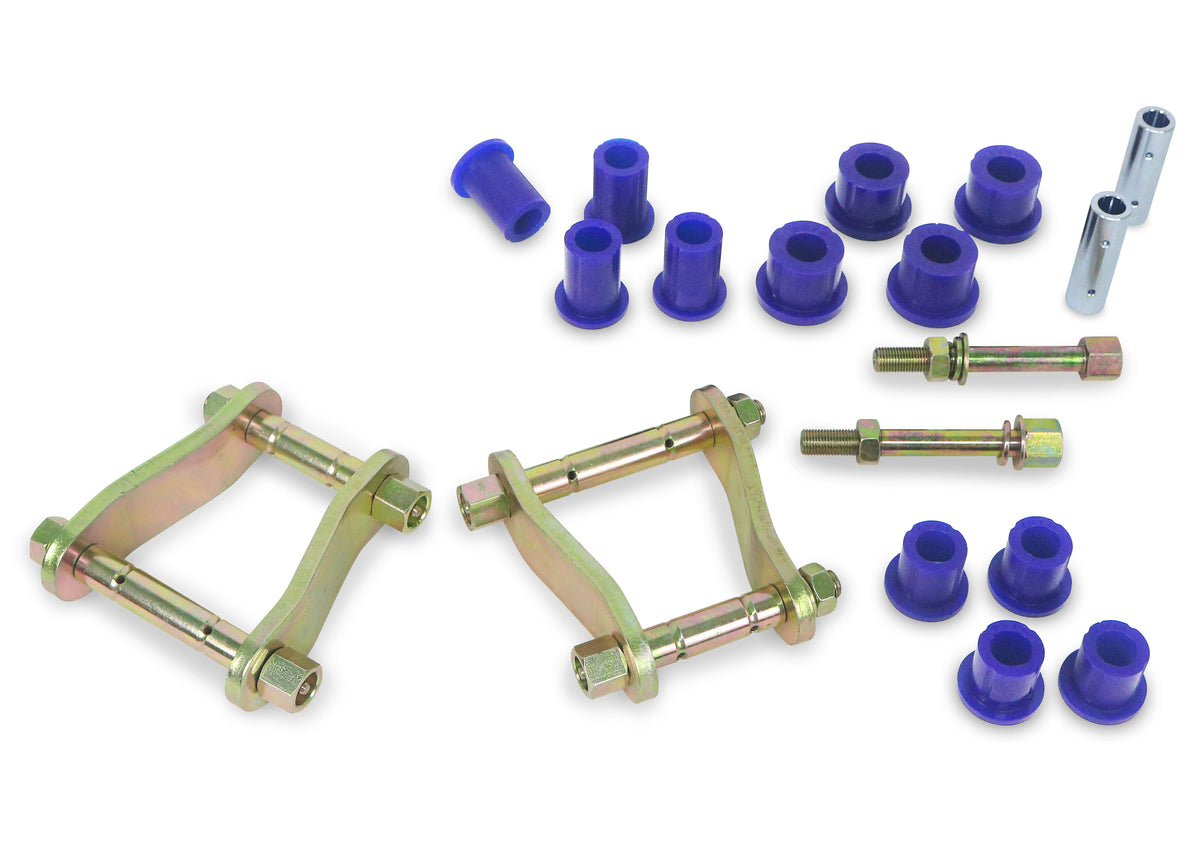 SuperPro - Rear Greaseable Shackle and Bushing Kit - KIT096SK