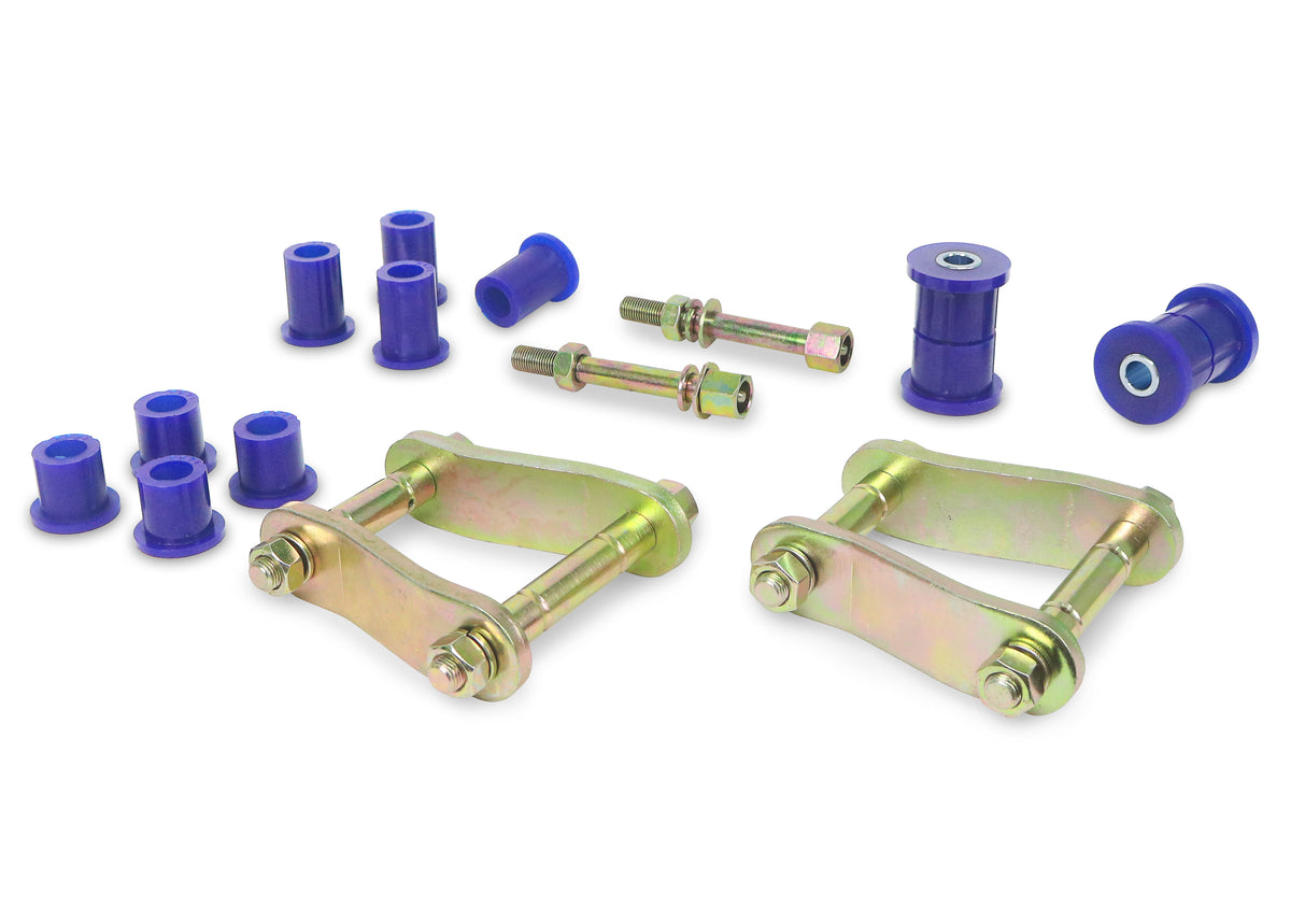 SuperPro - Rear Greaseable Shackle and Bushing Kit - KIT096SK