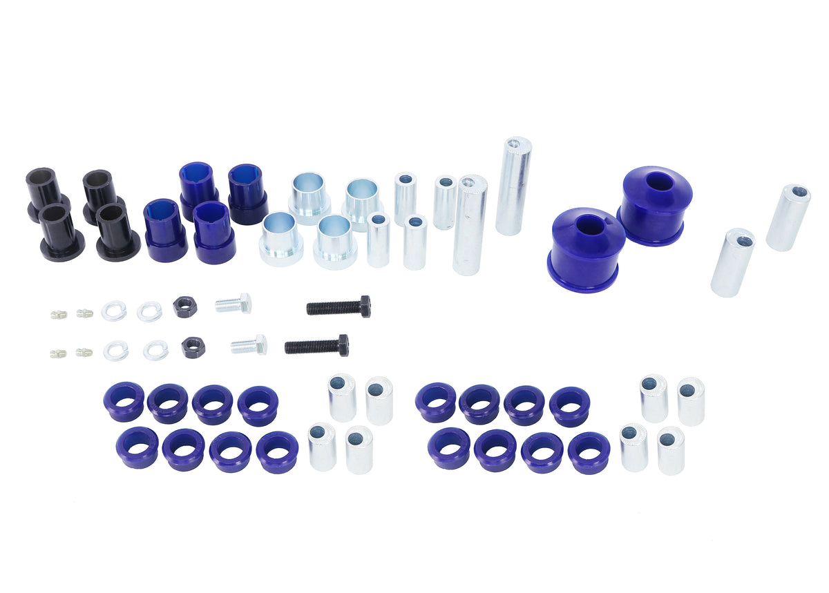 SuperPro - Front and Rear Alignment Bushing Kit - Nissan Skyline GT-R (R32) - KIT113K