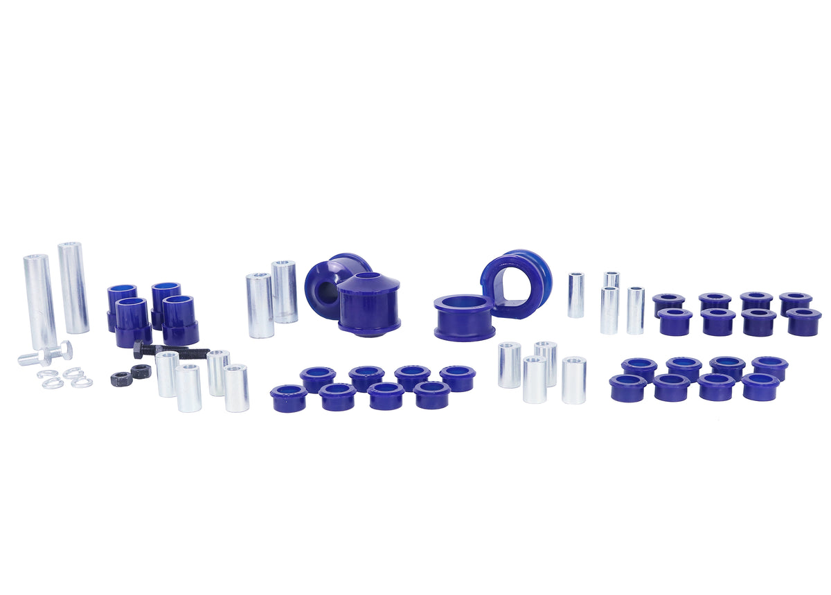 SuperPro - Front and Rear Complete Alignment & Enhancement Bushing Kit For R34 GT-T - KIT126K