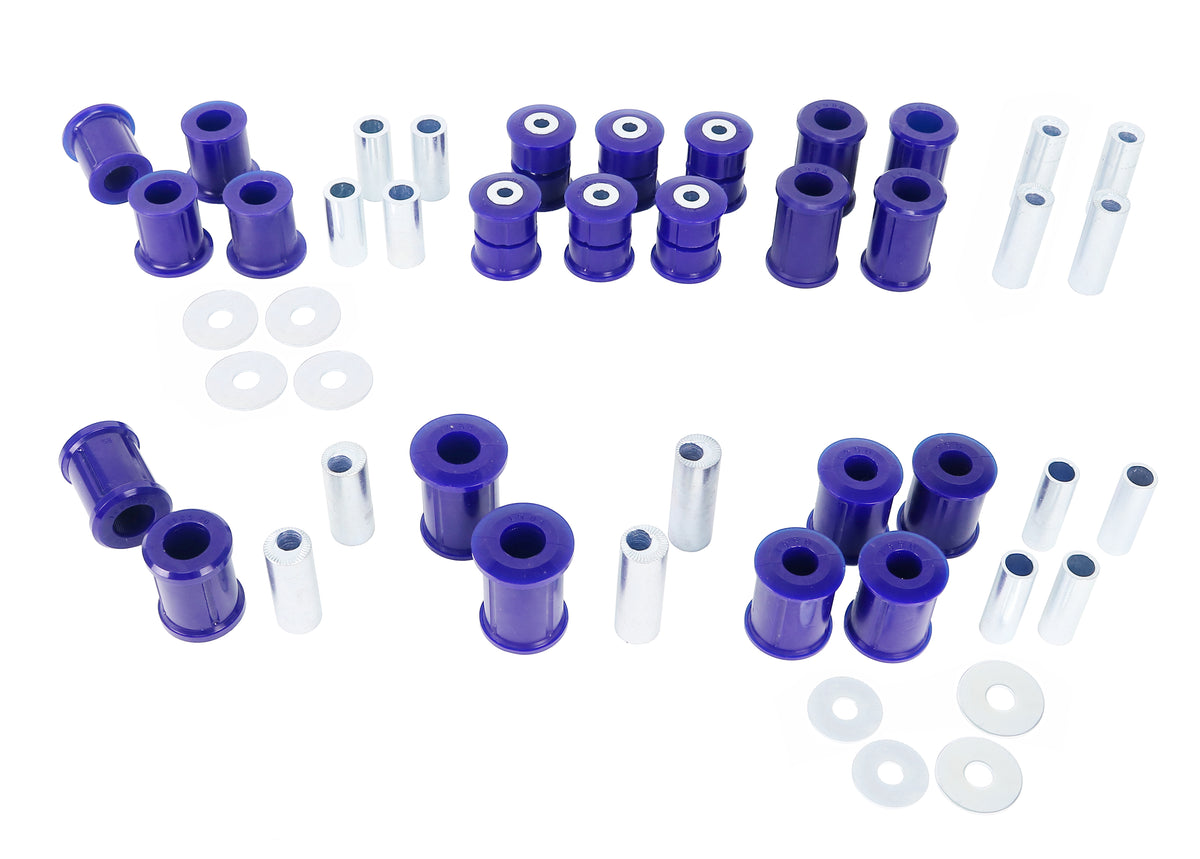 SuperPro - Front and Rear Complete Alignment & Enhancement Bushing Kit - Mazda MX-5 Miata NB - KIT132NBK