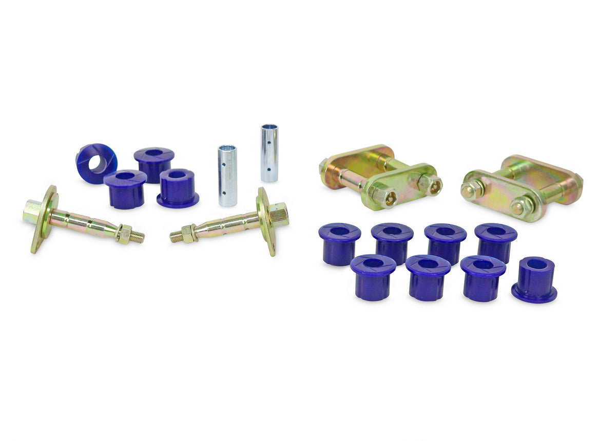 SuperPro - Rear Greaseable Shackle and Bushing Kit - KIT136SK