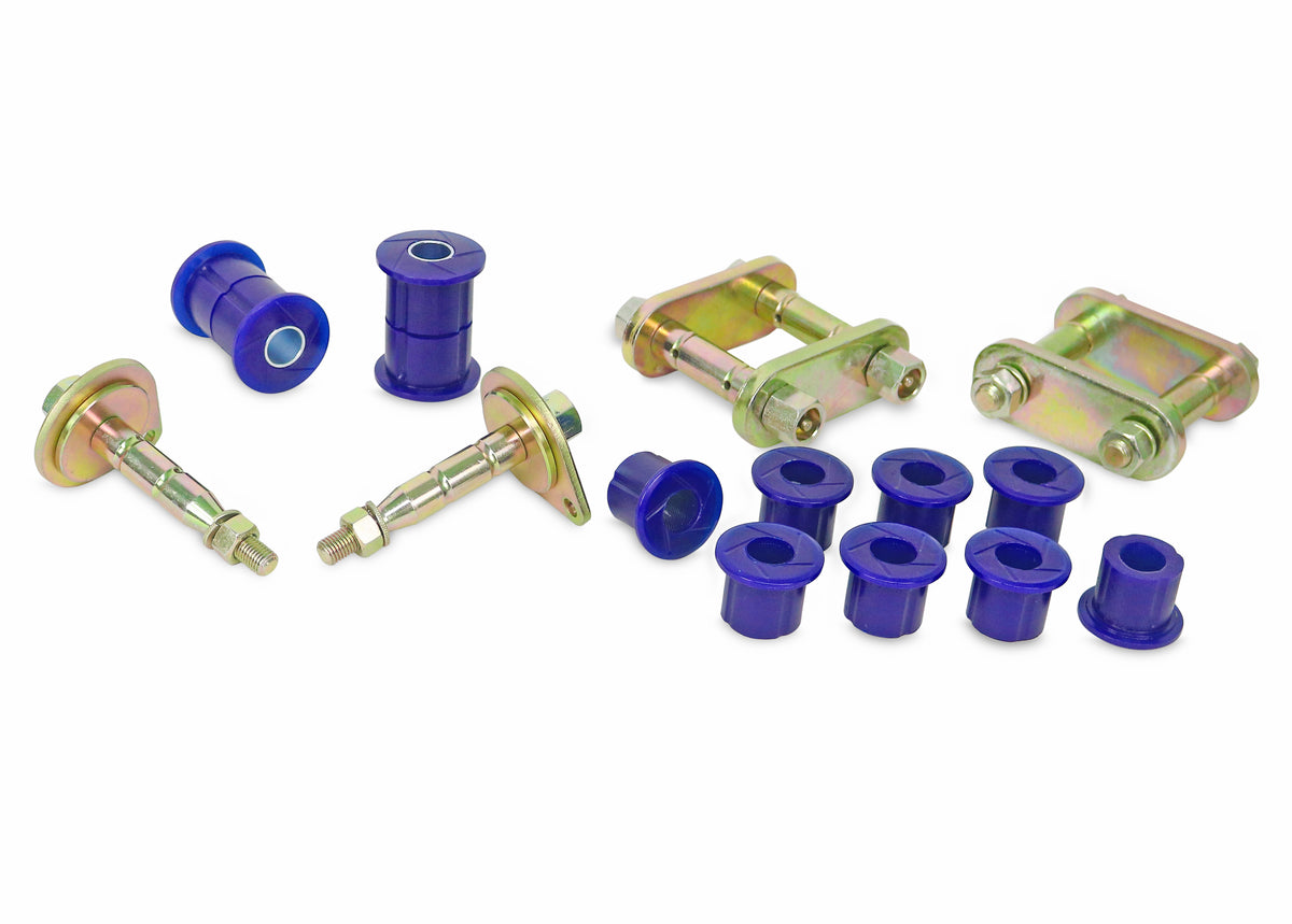 SuperPro - Rear Greaseable Shackle and Bushing Kit - KIT136SK
