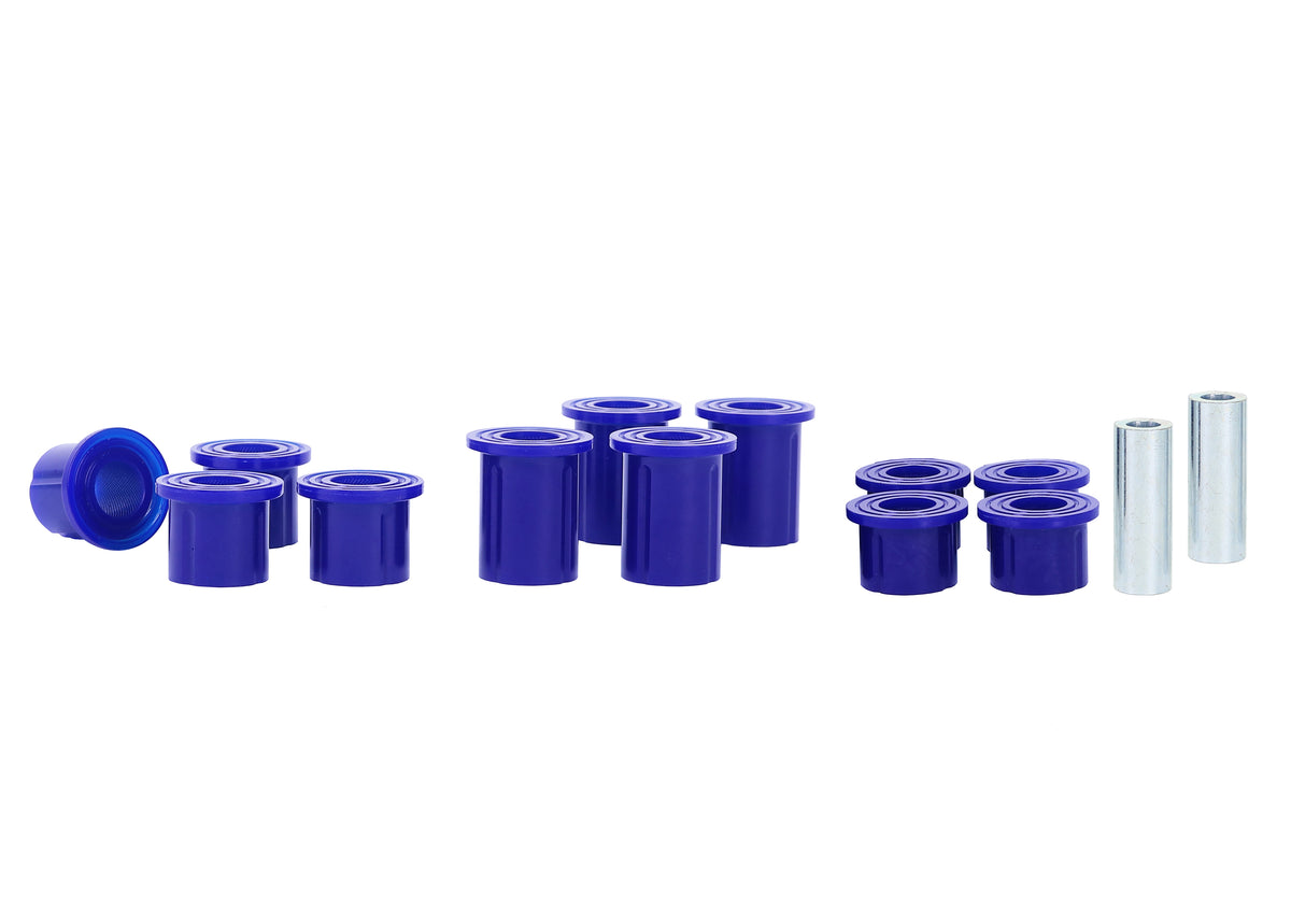 SuperPro - Rear Leaf Spring & Shackle Bushing Kit - Nissan Frontier (D40) - KIT141K
