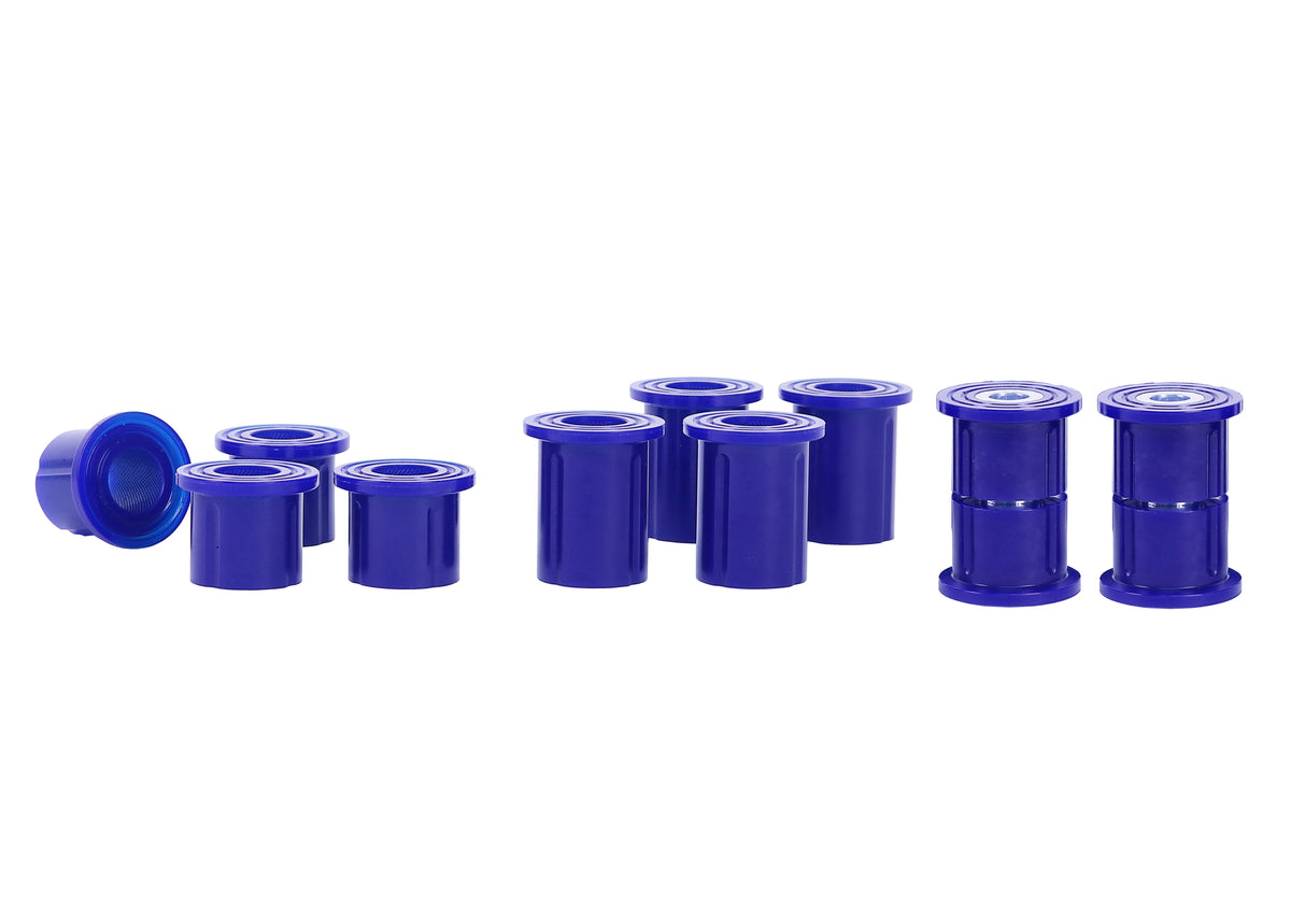 SuperPro - Rear Leaf Spring & Shackle Bushing Kit - Nissan Frontier (D40) - KIT141K