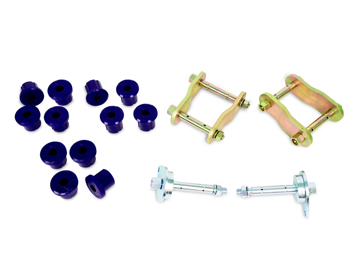 SuperPro - Rear Greaseable Shackle and Bushing Kit - KIT156SK
