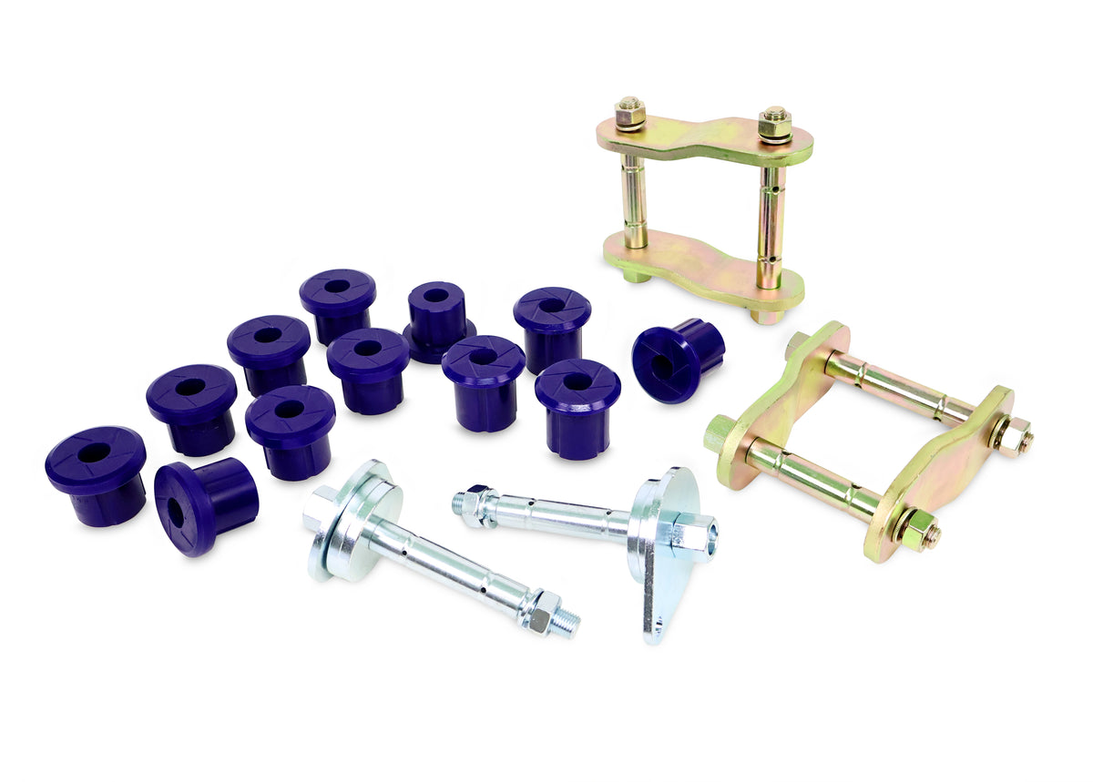 SuperPro - Rear Greaseable Shackle and Bushing Kit - KIT156SK
