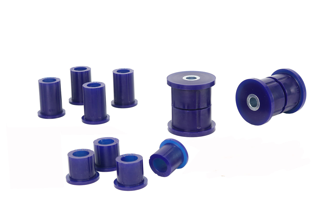 SuperPro - Rear Leaf Spring & Shackle Bushing Kit - KIT168K