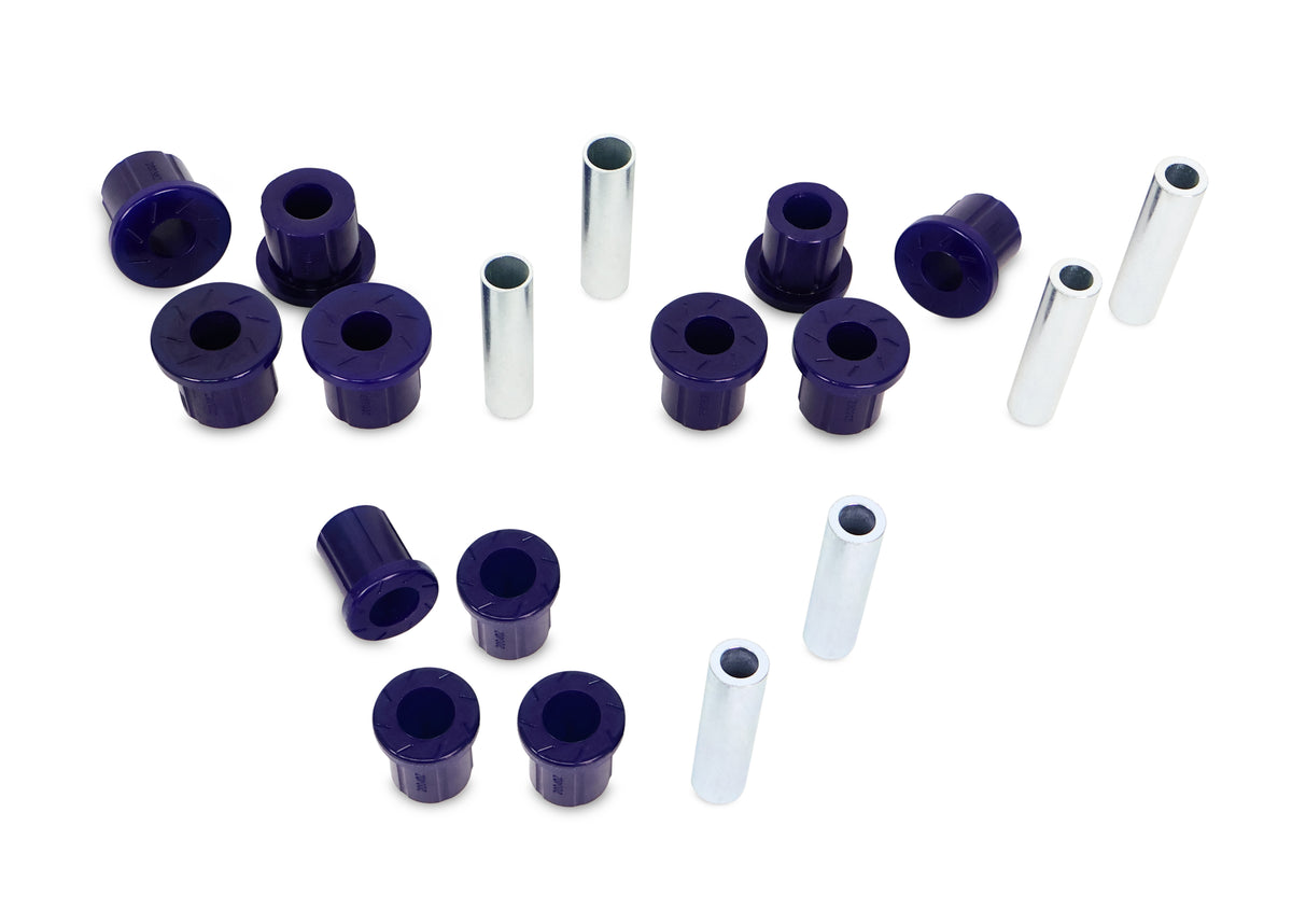 SuperPro - Rear Suspension Enhancement Bushing Kit - Leaf Spring & Shackle Bushing Kit - KIT304RK