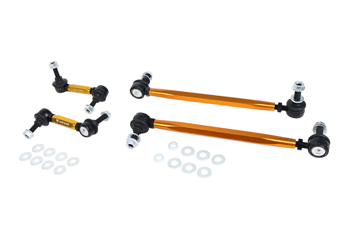 Whiteline 12-18 BMW 320i Adjustable Sway Bar Vehicle Link Kit - KLC282