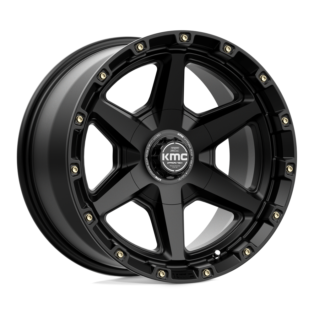 KMC Km101 Tempo 17X9 6X135/6X139.7/6X139 -12MM Satin Black