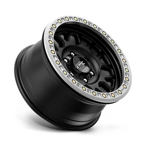 KMC Km234 Grenade Desert Beadlock 17X8.5 6X135 +0MM Satin Black