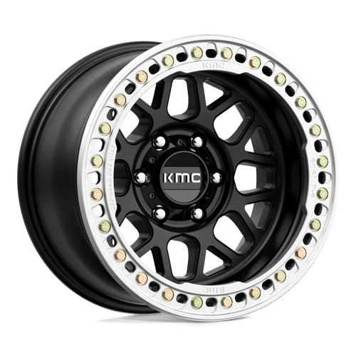 KMC Km235 Grenade Crawl Beadlock 17X9 6X139.7 -38MM Satin Black