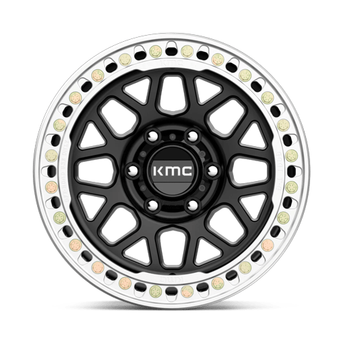 KMC Km235 Grenade Crawl Beadlock 17X9 6X139.7 -38MM Satin Black
